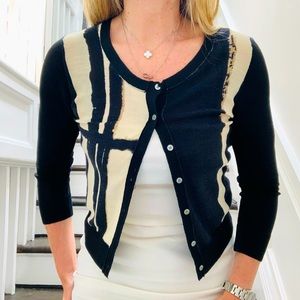 DKNY silk cardigan